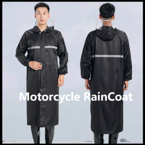 Long One-piece Outdoor Raincoat Adult Fashion Raincoat Electric Bicycle Long Reflective Raincoat