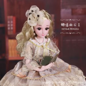 Búp bê Barbie cỡ lớn 60cm cao cấp có nhạc có hộp đẹp làm quà tặng bé gái