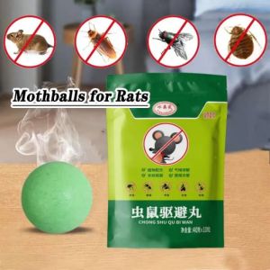 5 Pcs/Pack Mouse Repeller Rat Kill Poison Non-Toxic Powerful Mothball Cockroach Insect Repellent Insect Baits & Traps