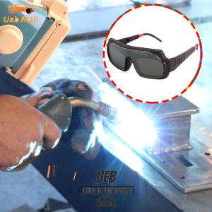 [UEB Mall]Automatic Dimming Welding Glasses Solar Welding Protective Goggles Argon Arc Welding Goggles Professional Welding Tools