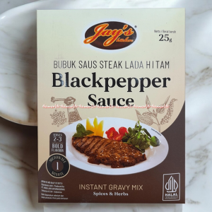 Jays Kitchen 25gr Blackpepper Sauce Bubuk Saus Bumbu Instan Steak Steak Lada Hitam Steak Stik Jay Jas