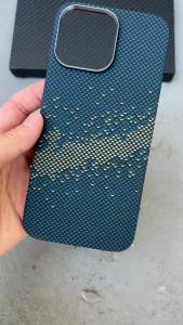 Really Carbon Fiber Case for IPhone 15pro 16 pro Max Phone Case Ultra Thin light Aramid Fiber for IPhone 17/16 Pro Carbon Cover
