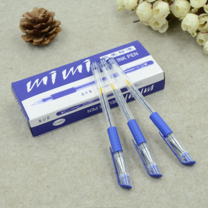Pulpen Gel Mimi 1 Set isi 12 pcs (1 Lusin) Harga TERMURAH Best Seller / Pen Gel Tinta Hitam Biru Merah Alat Tulis Sekolah dan Kantor Kualitas Terbaik Bisa Grosir dan COD
