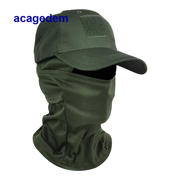 Camouflage Hood Army Baseball Caps Snapback Sun Hats Men Balaclava Outdoor Hiking Alpine Cap Camouflage Balaclava Full Face Headgear Cover Lazada PH