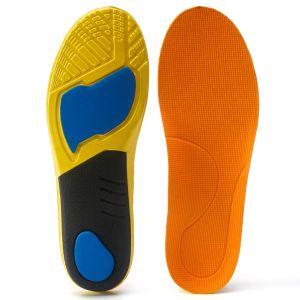 1 pair arch support shoe insoles for men&women cushioning Orthopedic foot pad insert size 35-45