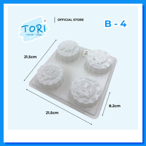 TORI HOME CARE™ Cartoon Mooncake Jelly Mould | Acuan Agar - Agar | Cute Cake Mould