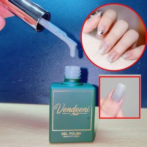 Sơn gel nhũ flash siêu sáng VENDEENI nhũ trắng - vàng lẻ màu 15ml