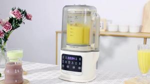 Smoothie Blender Ice Blender Machine Fruit Juicer Blender And Grinder Juice Blender Food Processor Automatic Filter-Frer Health Cooking Machine Super Long Reservation  破壁机 榨汁机