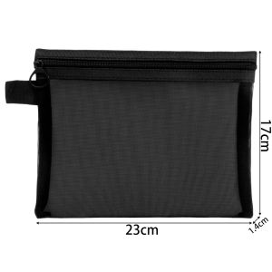 【♡Lovely girls house♡】กระเป๋าถุงมีซิปสำหรับเดินทางแบบพกพากระเป๋าเครื่องสำอางตาข่ายกระเป๋าเครื่องสำอางแบบตาข่ายสำหรับผู้หญิงกระเป๋าเดินทาง