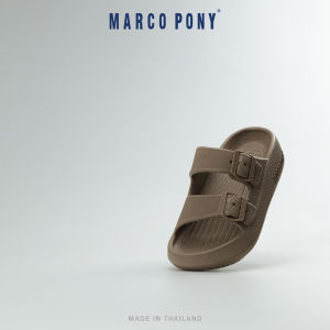 Marco Pony รองเท้าแบบสวม เปิดส้น รองเท้าแตะสายคาดคู่ เสริมส้น EVA แฟชั่น เบาสบาย กันน้ำ พื้นนุ่ม รุ่น MH9035