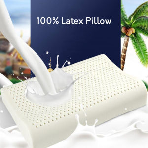 Natural 100% Latex Neck Memory Pillows Thailand Latex Pillow Adult Children Cervical Spine Massage Pillow Core Home Hotel Pillow2026