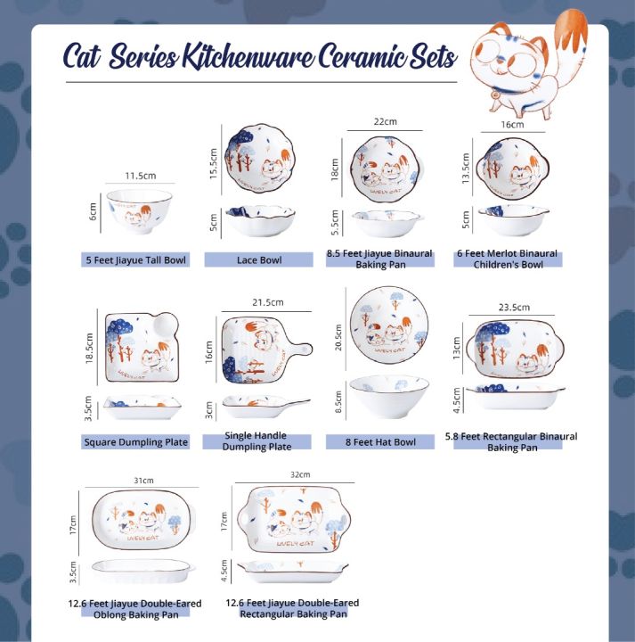 Cat%20Series%20Kitchenware%20Ceramic%20Tableware%20Set%20Dumpling%20Plate%20Rice%20Bowl%20Soup%20Bowl%20Baking%20Pan%20-%20Mangkuk%20Pinggan%20-%20Image%208