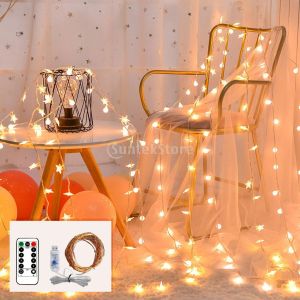 100 Leds LED USB String Light Silver Wire Fairy Lights Home Christmas Wedding Birthday Party Decor for Home DIY Light 10M