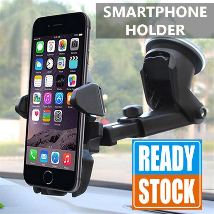 Car Holder Samartphone GPS Long Neck Mount Penyangga Dudukan Hp di