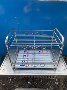 Stainless Glass Drainer 2layers (12x19Inch)