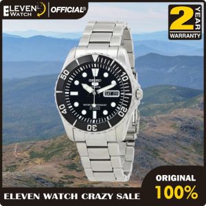 [Promo] Jam Tangan Pria Seiko SNZF17K1 Sea Urchin Automatic 23J Black Dial Stainless Steel Original Garansi 2 Tahun [✔COD][100% Authentic]