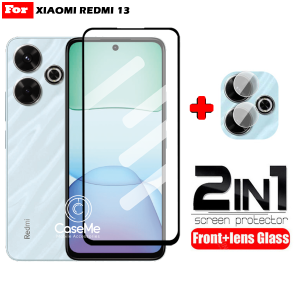 Paket 2in1 Tempered Glass Anti Static Xiaomi Redmi 13 Free Anti Gores Kamera