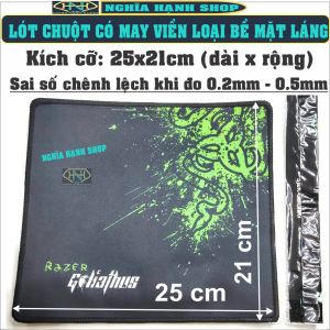 Tấm lót chuột có may viền Lót chuột bàn di chuột Mousepad có khâu viền