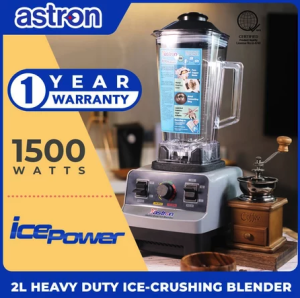 Astron ICEPOWER 1500W Heavy Duty Blender | Ice-Crushing | 2L Capacity