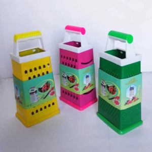Parutan Menara Segi Kentang Mustofa Kelapa Side Box Grater Stainless Serbaguna Pengiris Sayur Buah