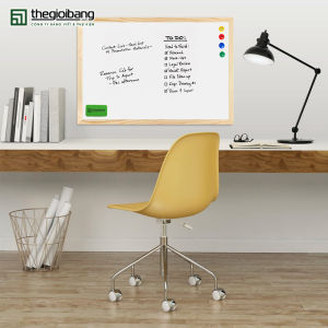 [HCM]Bảng Từ Trắng Khung Gỗ - Kích Thước 40x60cm 60x80cm 60x100cm 80x120cm