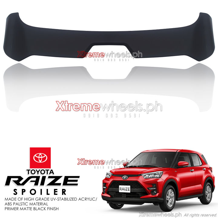Toyota Raize E G Turbo 2022-2025 Primer Black ( Paintable ) Thailand ...