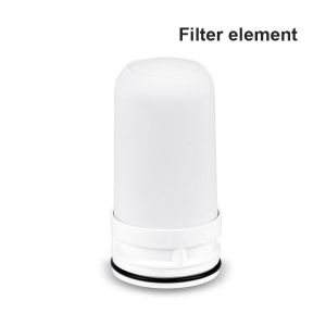 KONKA Water Filter Water Filter Indoor Drinking Mini Water Filter cartridge Mini Tap Water Purifier Kitchen Faucet with Washable Rust Bacteria Removal Ceramic Percolator Water Filter 净水器