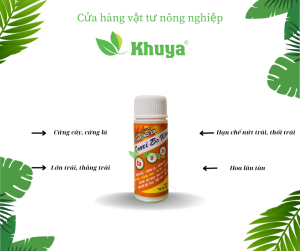 Phân bón lá Đạm Trung Vi Lượng AE Canxi Bo Kẽm 40ml