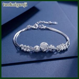 tuokaiguoji Lucky Beads Ball Multi-layer Chain Bracelet For Women Fashion Party Wedding Jewelry Lovers Gift