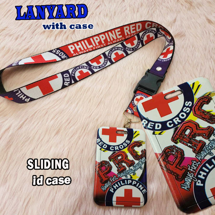 Sublimation Lanyard Red Cross Philippine Red Cross   Youth   Id Lace 