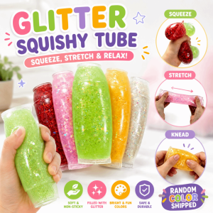 MIRELINA Simulation Toothpaste Squeeze Toys Random Color Relaxing Toys Fidget Toys Funny TPR Toothpaste Squeeze Toy For Adults