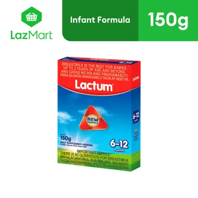 Lactum for 6-12 Months Old Infant Formula Powder Bag in Box 150g