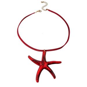 Eye Catching Sea Star Necklace Feature Braided Rope Summer Fashion Neck Ideal Gift for Beach Vacation Outfits