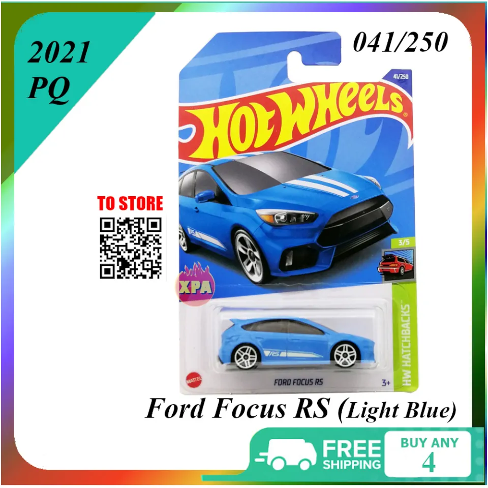 Hot Wheels Racers Ford Focus 1:64 – Sammlerauto, Die-Cast, Realistisches Design