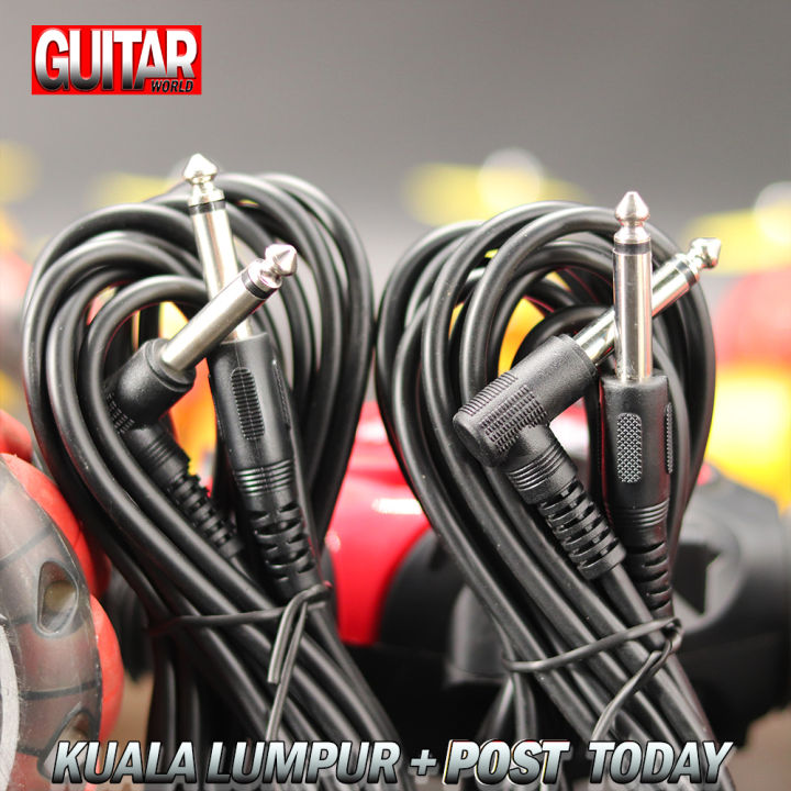 Guitar Cable 5M 10Ft Electric Patch Cord Guitar Amp Guitar Cable Lazada