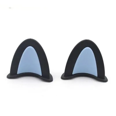 2Pcs Hiasan Telinga Kucing Mobil Listrik Kuping Helm Kucing Helm Dekoratif Kucing Ornament Dekorasi Helm Aksesoris Modifikasi Motor Populer