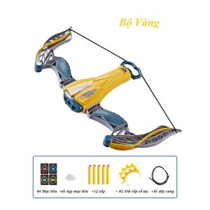 Đồ Chơi Bắn Cung Tên - Cung Nỏ Có Đầu Hít bằng Cao Su Mềm An toàn cho trẻ em