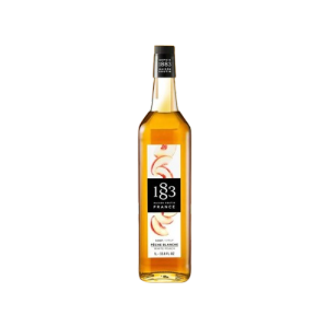 1883 MAISON Routin White Peach Syrup 1L - Premium French Fruit Syrup