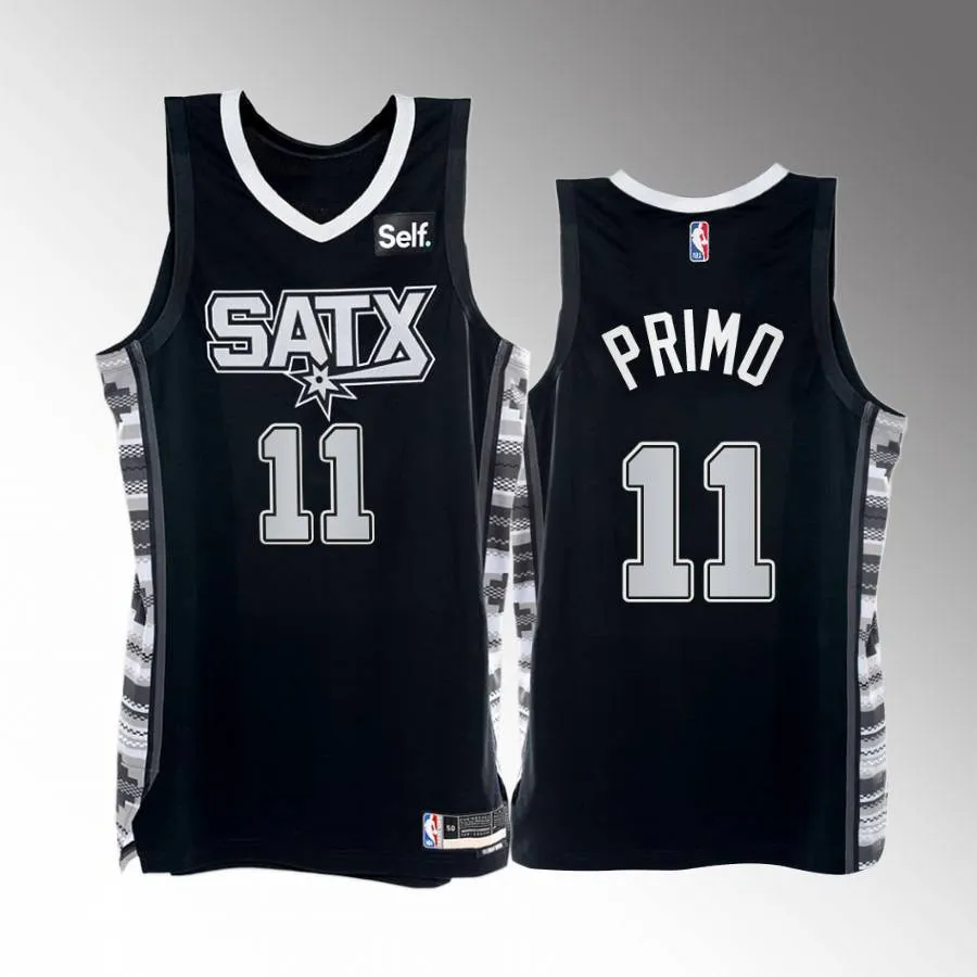 yun 22 23 NBA Jersey Spurs Sochan Wieskamp Primo Richardson Jersey