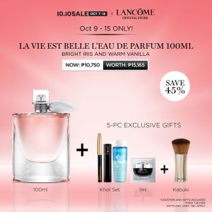 Lancome La Vie Est Belle Eau de Parfum -Floral Gourmand Vanilla Long Lasting Perfume Fragrance for Women - 100ml