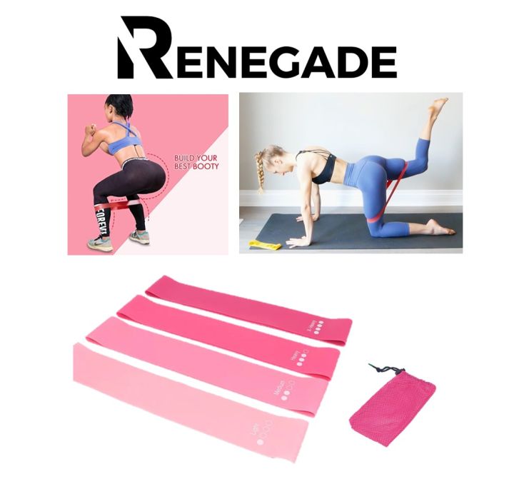 Renegade Loop Resistance Band Set Exercise Training Bands for Hip