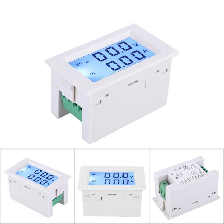 Current Display Voltage Current Display LED Digital Voltmeter Ammeter DC0-10.00A for ...