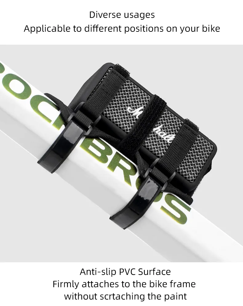 Bike Speaker Mount Adjustable Speaker Holder Strap Anti Slip Cycling Accessories | Singapore