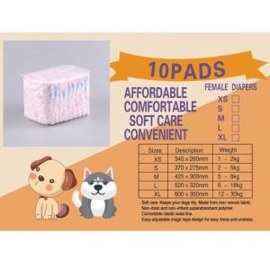 Pet Diapers Disposable Diapers Dog Diapers Female Male Dog Diapers