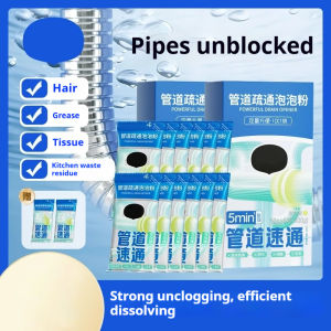 Drain cleaning powder a magical cleaning agent that dissolves blockages