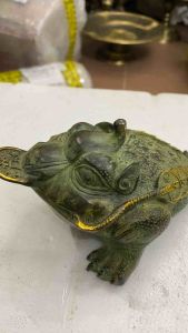 Cóc đồng 3 chân  thiềm thừ cóc ba chân bằng đồng giả cổ