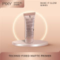 PIXY Make It Glow Techno Fixed Matte Primer 101 Fair Beige. 
