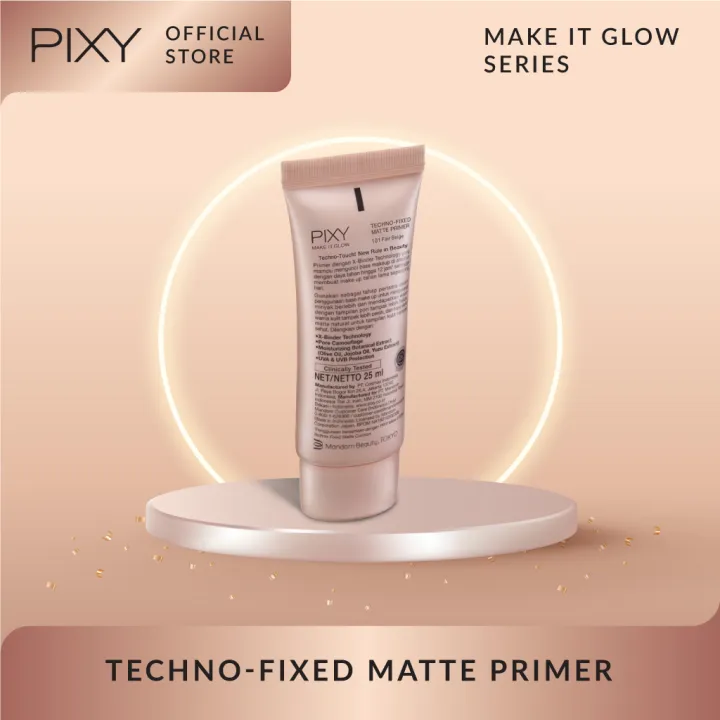 PIXY%20Make%20It%20Glow%20Techno%20Fixed%20Matte%20Primer%20101%20Fair%20Beige%20-%20Image%203