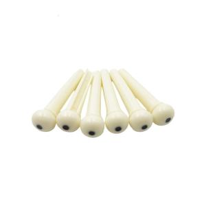 Acoustically Optimized Guitar Bridge Pegs With Ergonomic For Effortlessly Installation And Sustained Sound