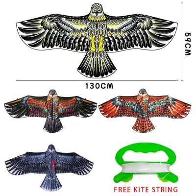 Eagle Kite Novelty Animal Kites with Free 30M Kite Line Outdoor Beach Garden Sport Games Saranggola